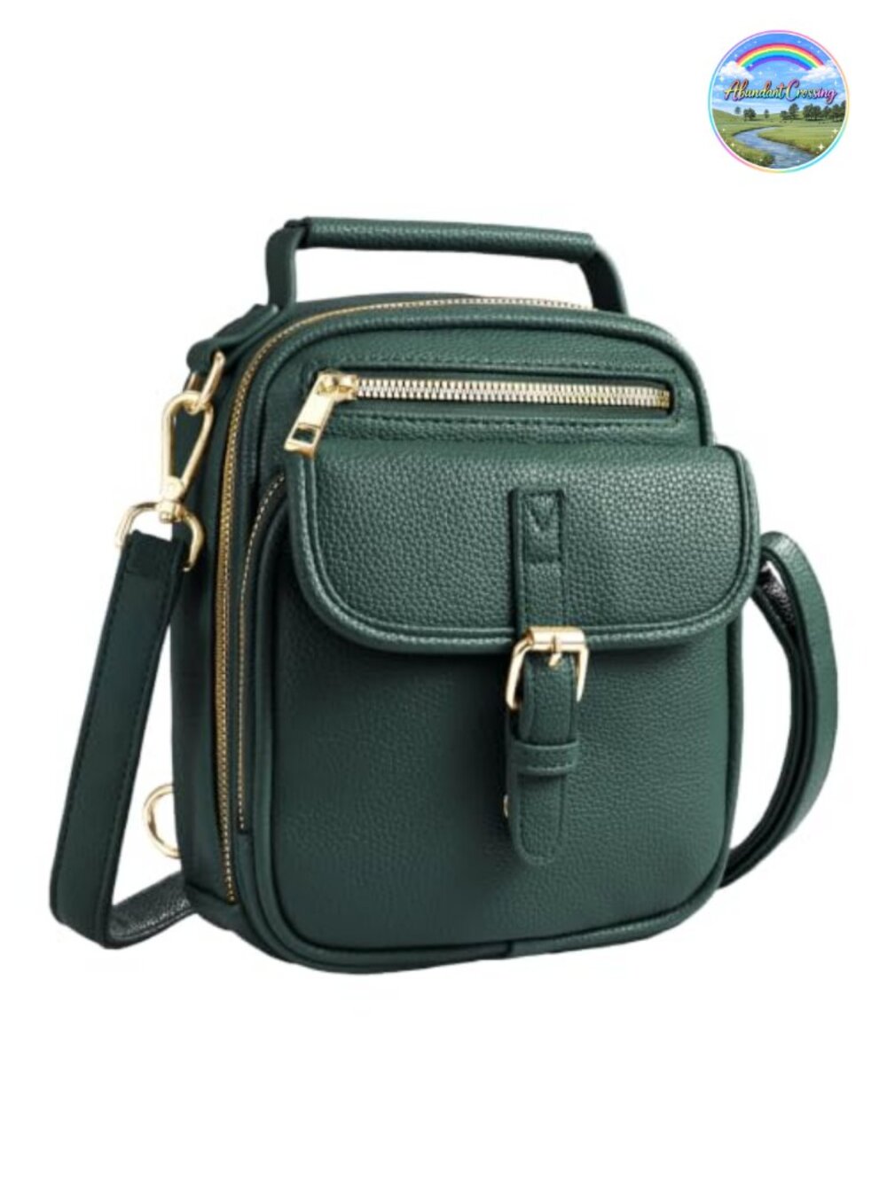 PU Leather Crossbody Bag Women RFID Anti Theft Small Messenger Vintage